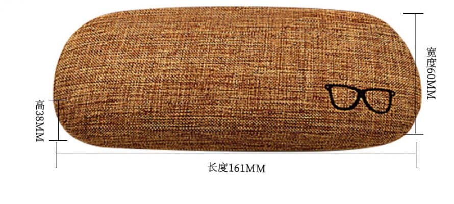 [แพ็ค] กล่องแข็งแว่นสายตา ราคากล่องละ 17 บาท [1 แพ็ค 10 กล่อง]