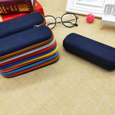 [แพ็ค] กล่องซิบยีนส์ กล่องใส่แว่นสายตา ราคากล่องละ 15 บาท [1 แพ็ค 10 กล่อง] - ภาพที่ 3