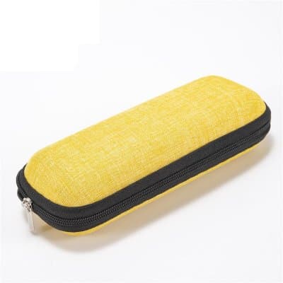 [แพ็ค] กล่องซิบผ้าลินิน แพ็คละ 10 กล่อง - ภาพที่ 4