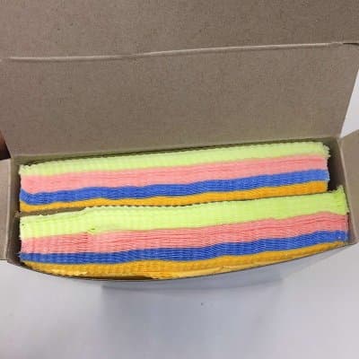 ผ้าเช็ดแว่นตาเกรด ฺBB 1 กล่อง 100 ผืน คละสี - ภาพที่ 2