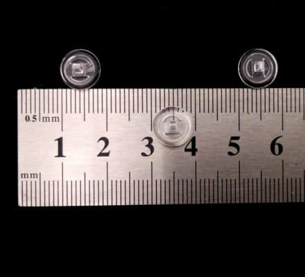 แป้นจมูกซิลิโคนทรงกลม S-004 ขายเป็นแพ็ค แพ็คละ 10คู่ - ภาพที่ 2