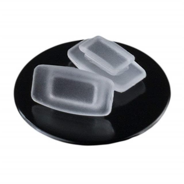 แป้นจมูกซิลิโคน หัวสลักกด ทรงสี่เหลี่ยม (ขนาดรูสลัก ยาว 5.9 * กว้าง 3.1ซม.) [1 แพ็ค 20 คู่] - ภาพที่ 7