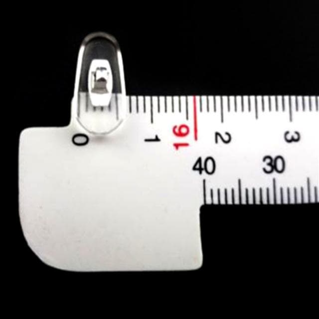 แป้นจมูก PVC แกนสีเงิน สีทอง หัวน๊อต [1 แพ็ค 20 คู่] - ภาพที่ 5