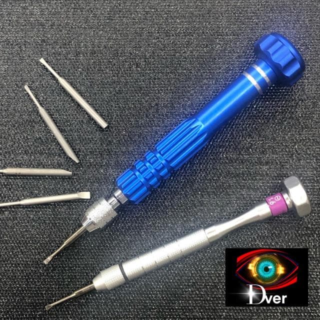 ไขควงแบน ไขควง 4 ชิ้น ช่างแว่น ร่างทอง - ภาพที่ 2