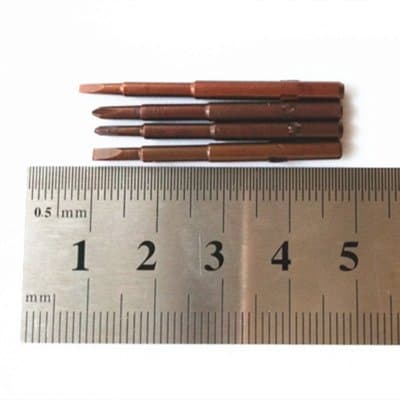 ไขควงแบน ไขควง 4 ชิ้น ช่างแว่น ร่างทอง - ภาพที่ 6