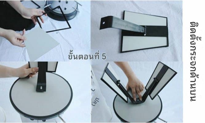 [พรีออเดอร์] ตู้/ชั้นวางแว่น สำหรับวางบนโต๊ะ หมุนได้ - ภาพที่ 9