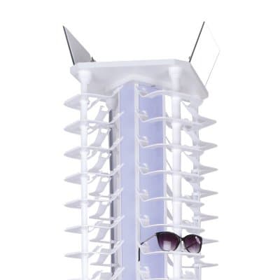 [พรีออเดอร์] ตู้ชั้นวางแว่น หมุน เลื่อน ใส่ได้ 80 ตัว มัดจำได้ 50 % - ภาพที่ 5