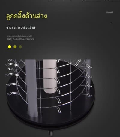 [พรีออเดอร์] ตู้ชั้นวางแว่น หมุน เลื่อน ใส่ได้ 90 ตัว มัดจำได้ 50 % - ภาพที่ 7