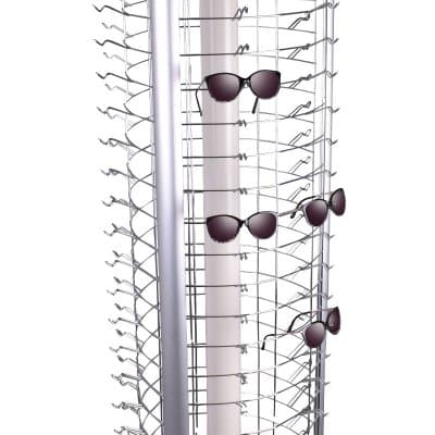 [พรีออเดอร์] ตู้ชั้นวางแว่น หมุน เลื่อน ใส่ได้ 90 ตัว มัดจำได้ 50 % - ภาพที่ 3