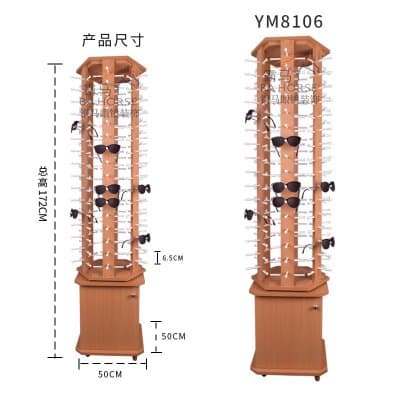 [พรีออเดอร์] ตู้โชว์ลายไม้ หมุน เลื่อนได้ ใส่ได้  80 ตัว มัดจำได้ 50% - ภาพที่ 2
