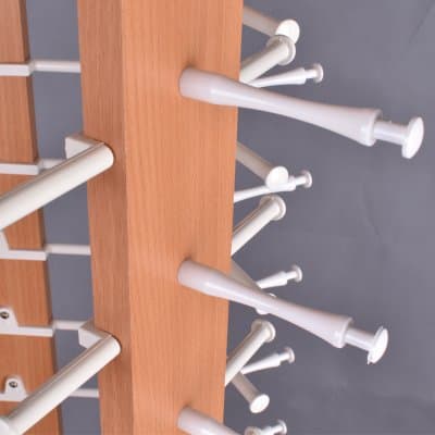 [พรีออเดอร์] ตู้โชว์ลายไม้ หมุน เลื่อนได้ ใส่ได้  80 ตัว มัดจำได้ 50% - ภาพที่ 6