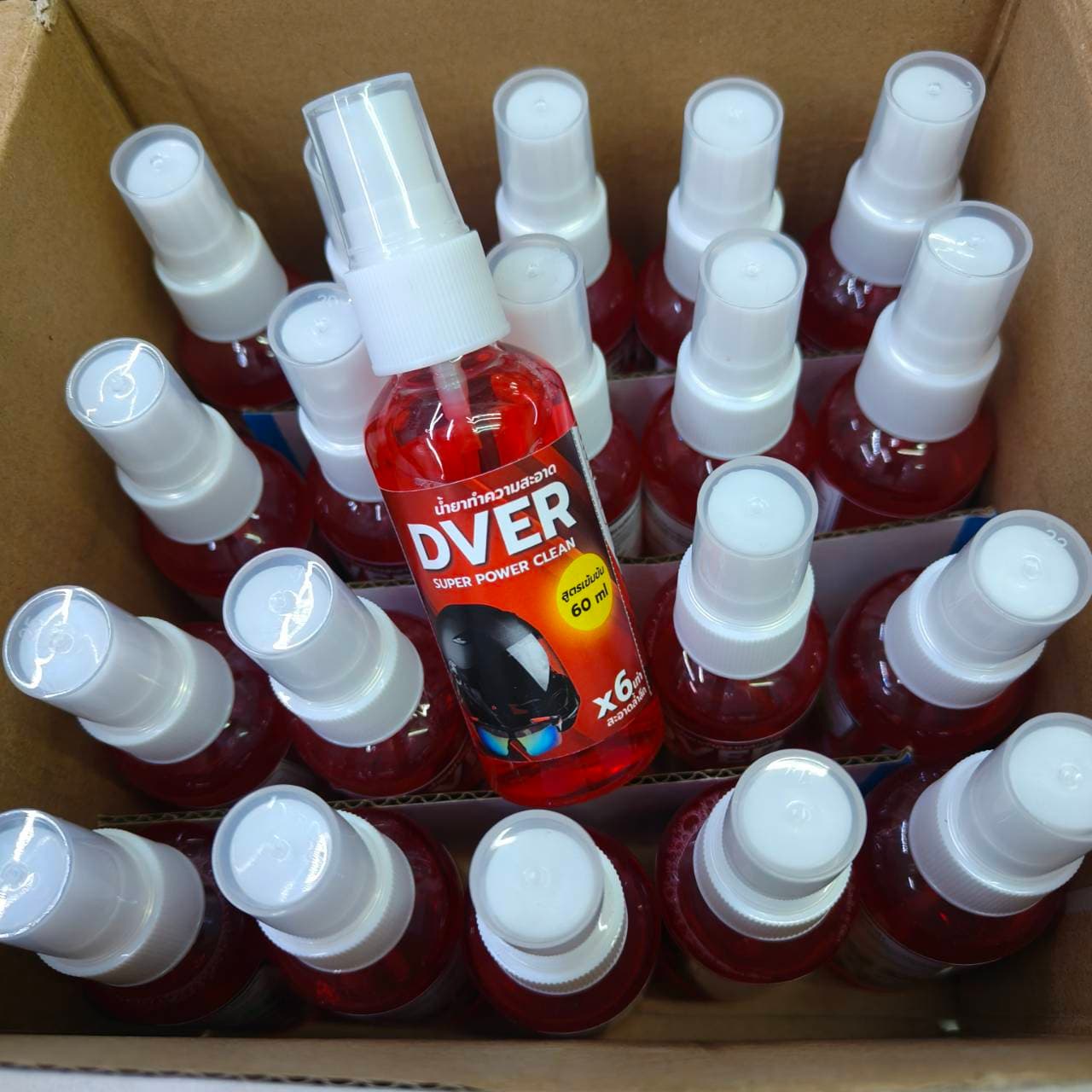 น้ำยาเช็ดแว่นตา DVER สูตรเข้มข้น ขวด 60 ml. (ขายเป็นกล่อง 20 ขวด ถูกกว่าซื้อแยกขวด) - ภาพที่ 2