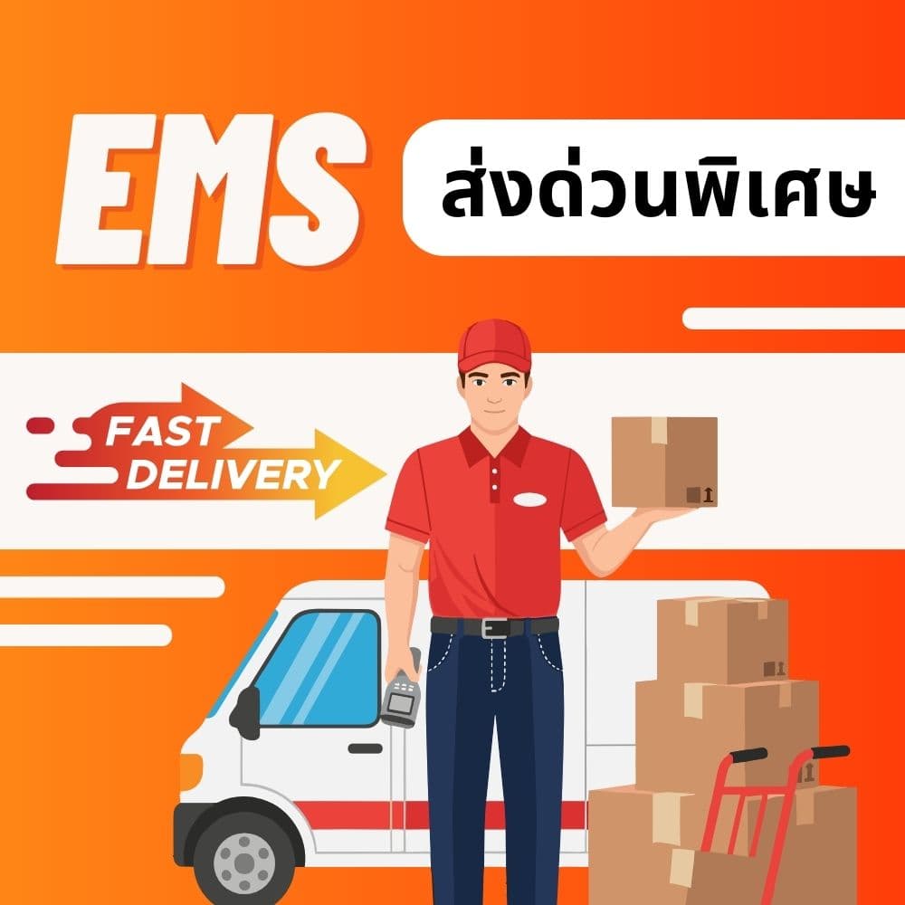 เลือกการจัดส่งแบบด่วนพิเศษ [EMS] สำหรับเกณฑ์น้ำหนักไม่ถึง 10 กก.
