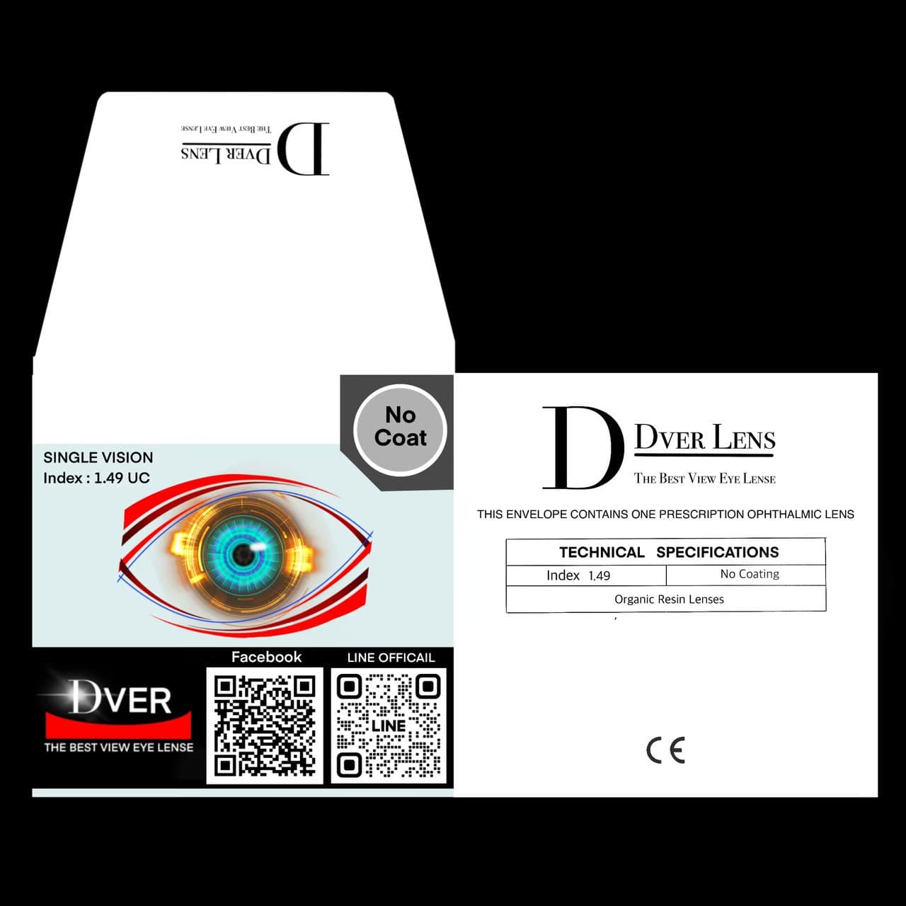 1.499 CR UC DIA:65MM (SPH +6.00 ถึง -6.00) จำหน่ายเป็นข้าง - ภาพที่ 3