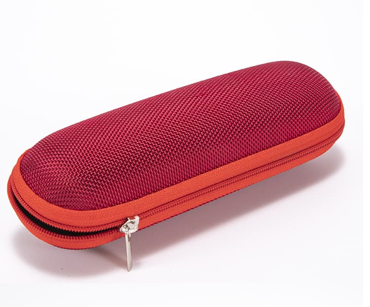 **มีสต๊อกพร้อมส่ง **กล่องแว่นตา พิมพ์โลโก้ได้ พร้อมซองผ้า Oxford มีซิป กรอบแว่นทำจากอะซิเตทสีดำเรียบ กล่องบรรจุภัณฑ์แว่นตาขายส่ง - ภาพที่ 6