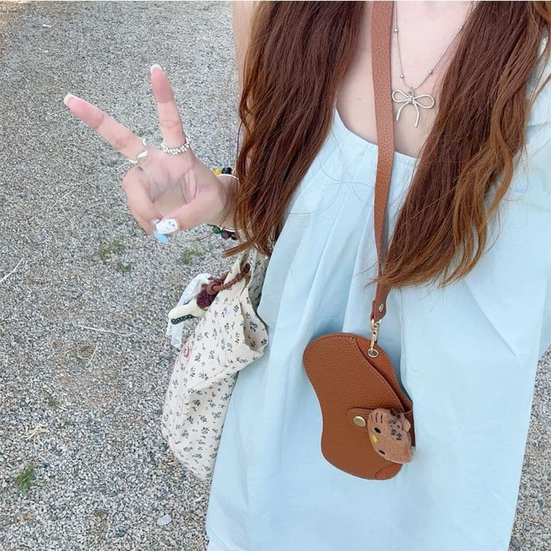 **มีสต๊อกพร้อมส่ง **AAA กระเป๋าแว่นตา ผูกกระเป๋า คิดตี้ ขายเป็นชิ้น  69- - ภาพที่ 9