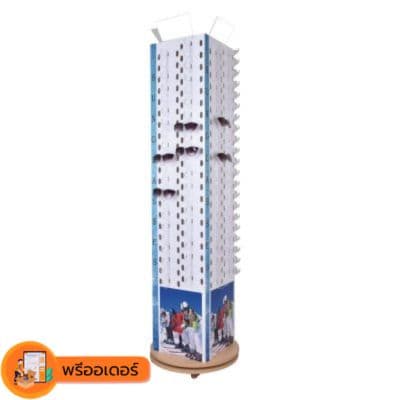 [พรีออเดอร์] ตู้โชว์แว่นตา 160 ตัีว หมุนได้ เลื่อนได้  มัดจำได้ 50%