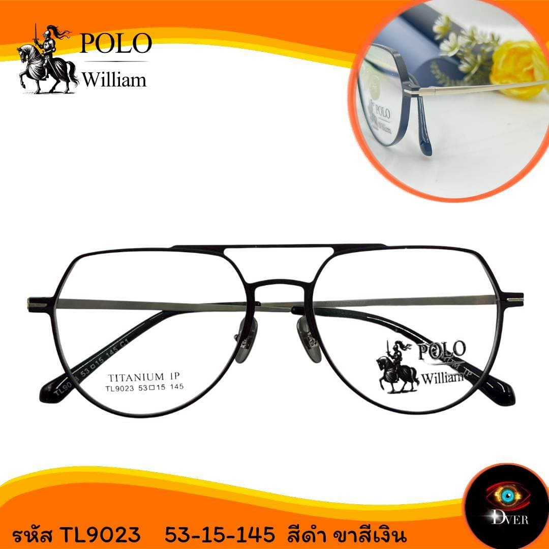 กรอบแว่น แบรนด์ POLO William TL9023 - ภาพที่ 3