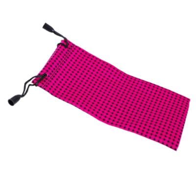 **มีสต๊อกพร้อมส่ง **++ขายเป็นมัด 10 ถุง ซองใส่แว่นกันแดด, ซองใส่แว่นตาแบบเชือกคู่ลายจุด, ซองใส่แว่นตาไมโครไฟเบอร์สีดำขายส่ง - ภาพที่ 2