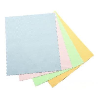 **มีสต๊อกพร้อมส่ง **AAA ขนาดใหญ่ 14.7*17.6 ผ้าเช็ดแว่นเกรด AA คละสี ขายเป็นกล่อง กล่องละ 100 ผืนเข็ม230gsm ไม โครไฟเบอร์ - ภาพที่ 2