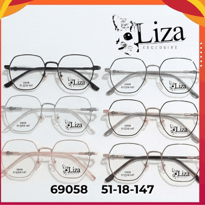 กรอบแว่นแบรนด์ Liza 69058